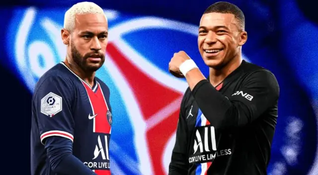 Neymar y Mbappé culminan contrato en junio del 2025.