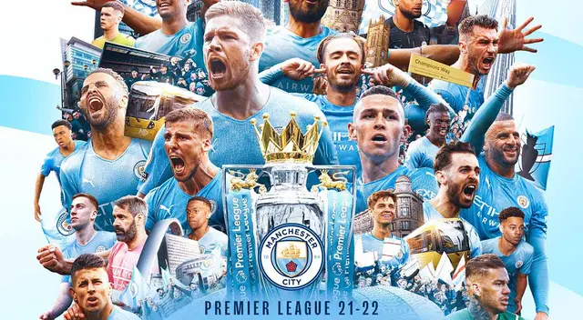 Manchester City campeón Premier League Manchester City campeón Premier League
