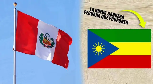 Congresista presenta propuesta para cambiar la bandera nacional del Perú Congresista presenta propuesta para cambiar la bandera nacional del Perú