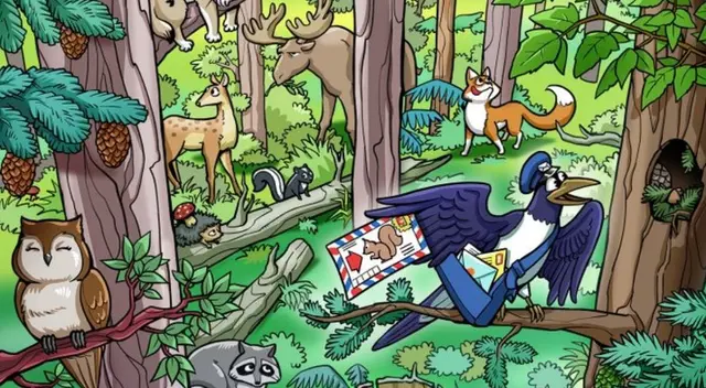 ¿Podrás hallar a la ardilla perdida en el bosque? El 95% de personas fallaron en este reto