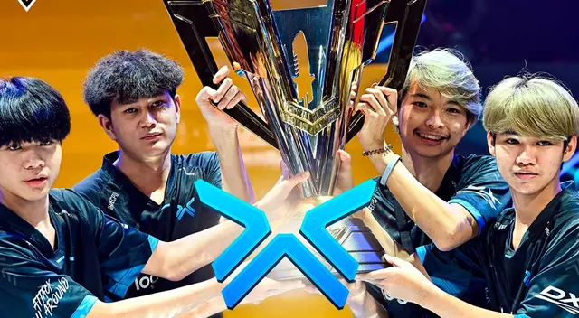 Attack All Around, equipo tailandés, son campeones del mundial de Free Fire
