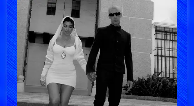 El domingo 22 de mayo se casaron Kourtney Kardashian y Travis Barker