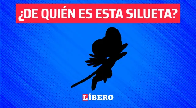 ¿Reconoces al dueño de la silueta?