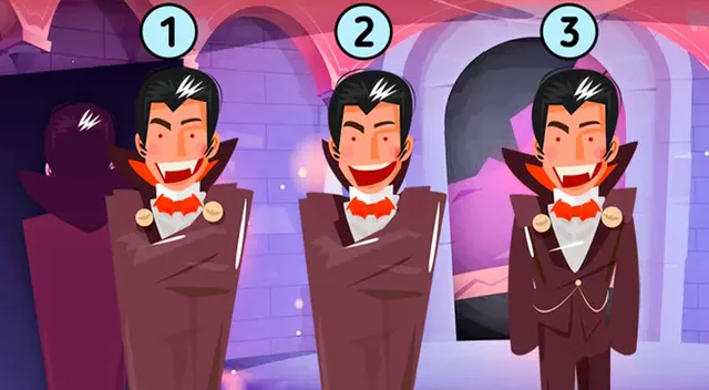 ¿Encuentras al vampiro? ¿Encuentras al vampiro?