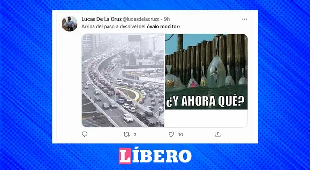 Algunos choferes no sabían que hacer cuando el tráfico los agarró arriba de la reciente obra. Algunos choferes no sabían que hacer cuando el tráfico los agarró arriba de la reciente obra.
