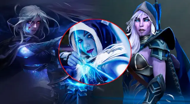 Dota 2: El espectacular cosplay de Drow Ranger Dota 2: El espectacular cosplay de Drow Ranger