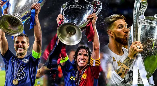 Champions League: campeones del torneo de la UEFA
