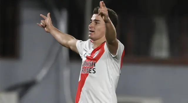 Julián Álvarez convirtió 6 goles en el triunfo de River ante Alianza Lima.