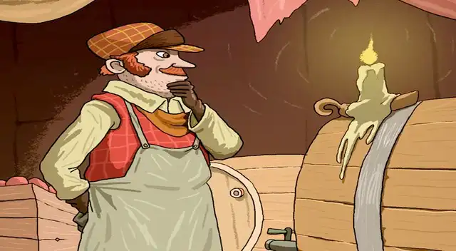 Encuentra la botella escondida en solo 5 segundos.