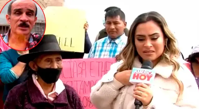 Ethel Pozo rompe en llanto tras hablar con mujer abandonada por sus hijos y recordar a su papá