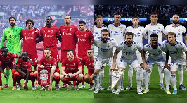 Jugadores del Liverpool y Real Madrid que jugarán su primera final de Champions Jugadores del Liverpool y Real Madrid que jugarán su primera final de Champions
