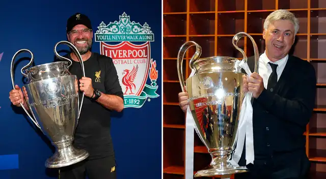 Jürgen Klopp y Carlo Ancelotti buscarán el título de la Champions 2022 Jürgen Klopp y Carlo Ancelotti buscarán el título de la Champions 2022