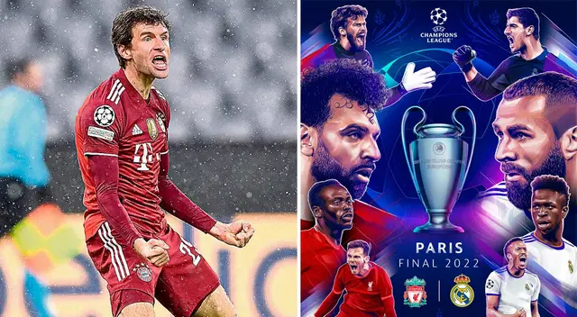Thomas Müller ya tiene su favorito entre Real Madrid y Liverpool