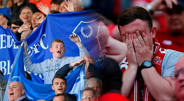 Hinchas del Everton le jugaron una broma pesada a sus rivales