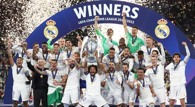 Real Madrid campeón de la UEFA Champions League 2022 Real Madrid campeón de la UEFA Champions League 2022
