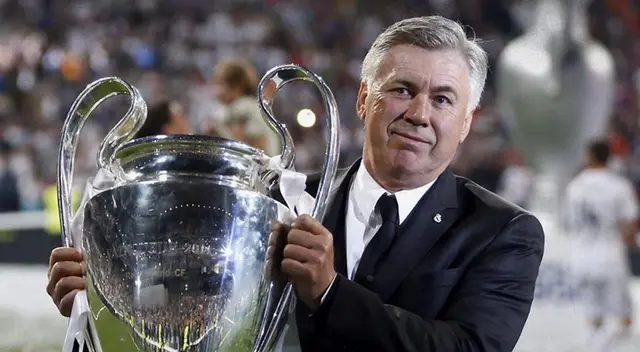 Carlo Ancelotti ganó su segunda Champions League como entrenador del Real Madrid. Carlo Ancelotti ganó su segunda Champions League como entrenador del Real Madrid.