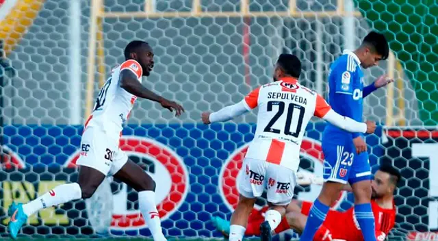 Cobresal venció a U. de Chile con gol de Waterman