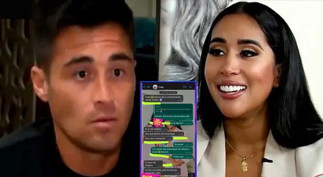Melissa Paredes desmiente con chats a Rodrigo Cuba: Melissa Paredes desmiente con chats a Rodrigo Cuba: