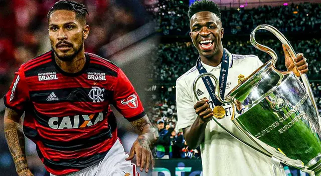 Paolo Guerrero y Vinicius salieron campeones en Flamengo