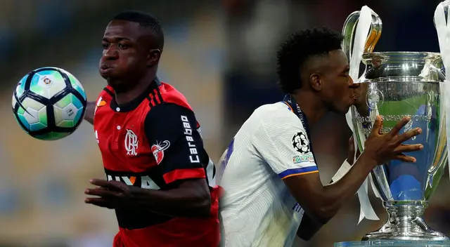 Vinicius Junior logró su primera Champions League con Real Madrid