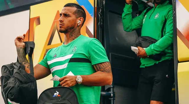 Miguel Trauco titular para el Saint-Étienne vs. Auxerre