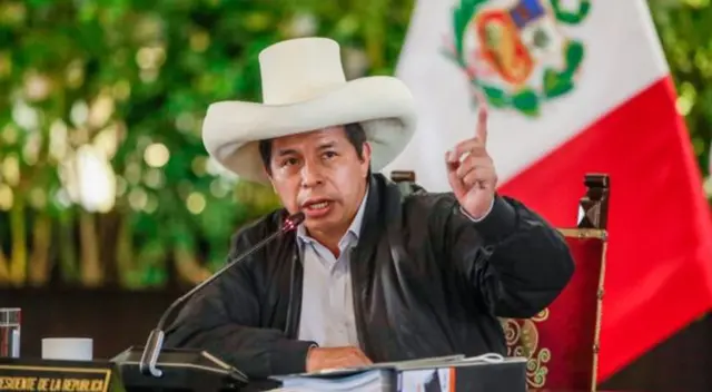 Pedro Castillo, presidente de la República.