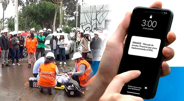 La nueva alerta del SISMATE sonará en los celulares este 31 de mayo La nueva alerta del SISMATE sonará en los celulares este 31 de mayo