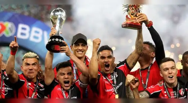 Anderson Santamaría se coronó bicampeón de la Liga MX con el Atlas
