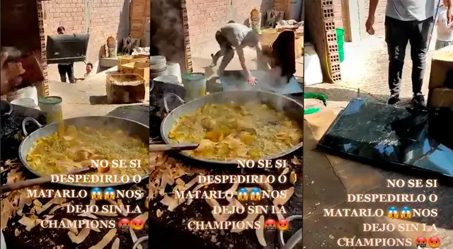 Jóvenes se alistaban para ver la final de la Champions League, pero rompieron la TV Jóvenes se alistaban para ver la final de la Champions League, pero rompieron la TV