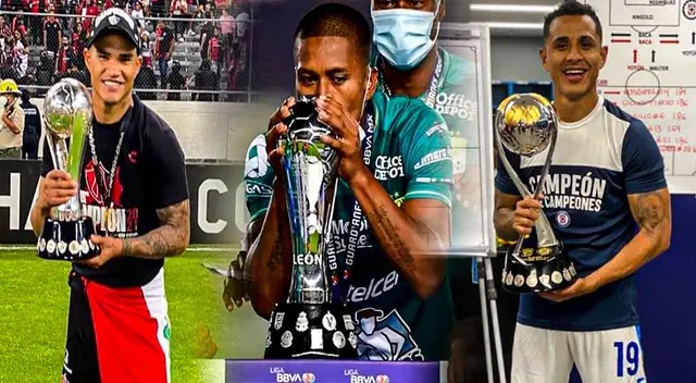 Liga MX: peruanos campeones son amuletos en clubes Liga MX: peruanos campeones son amuletos en clubes