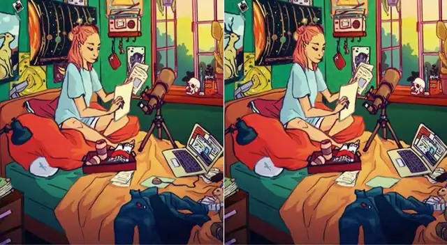 Encuentra las 4 diferencias en este reto visual, solo cuentas con 15 segundos ¿Podrás?