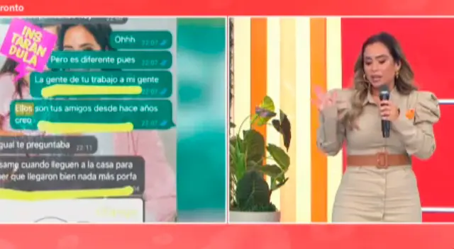Ethel Pozo se puso nerviosa al confesar que ha recibido amenazas por sus opiniones.
