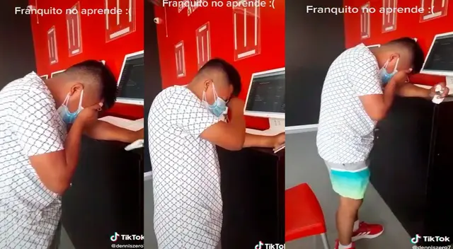 TikTok: peruano apuesta su sueldo y llora de impotencia al descubrir que lo perdió todo