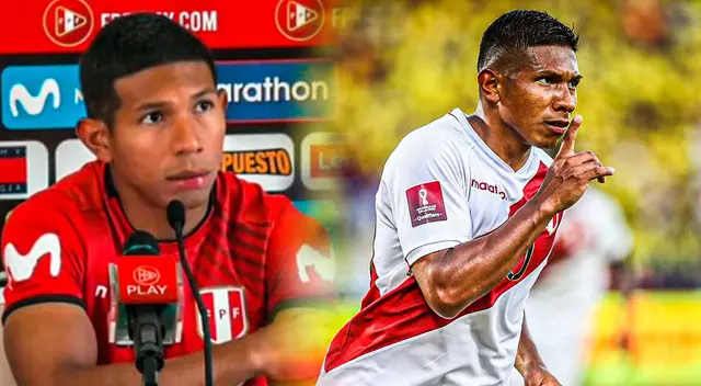 Edison Flores en conferencia de prensa Edison Flores en conferencia de prensa