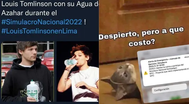 Simulacro 2022: revisa los mejores memes del SISMATE en redes sociales Simulacro 2022: revisa los mejores memes del SISMATE en redes sociales