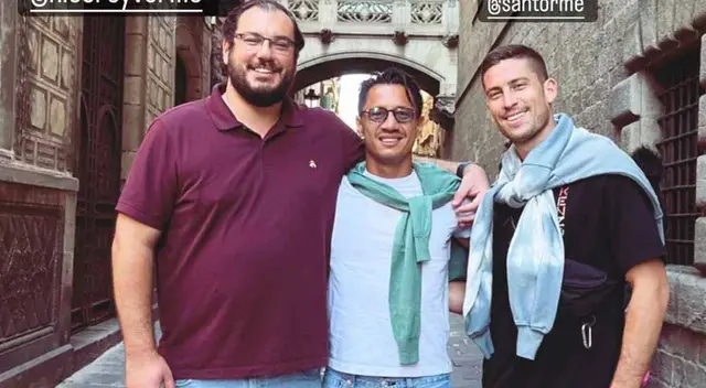 Jugadores de la Selección Peruana toman su día libre para pasear por Barcelona Jugadores de la Selección Peruana toman su día libre para pasear por Barcelona
