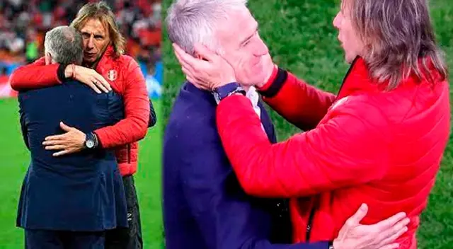 Didier Deschamps está al pendiente de los trabajos de Perú en Barcelona Didier Deschamps está al pendiente de los trabajos de Perú en Barcelona