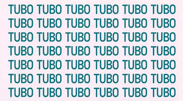 Reto visual: Encuentra la palabra diferente en menos 7 segundos