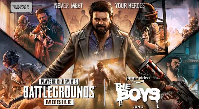 PUBG Mobile y The Boys: Anunciada colaboración con famosa serie