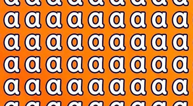 Reto visual: encuentra el símbolo diferente en menos de 8 segundos