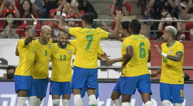 Brasil vs. Corea del Sur jugaron por amistoso internacional Brasil vs. Corea del Sur jugaron por amistoso internacional