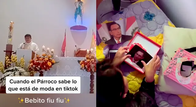Sacerdote demostró que "está a la moda" y es sensación en TikTok.