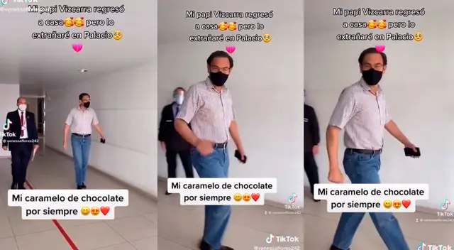 TikTok: joven se topa con Martín Vizcarra, lo graba y le grita ‘Caramelo de chocolate’ TikTok: joven se topa con Martín Vizcarra, lo graba y le grita ‘Caramelo de chocolate’