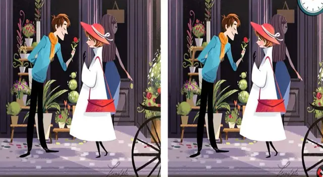 Logras ver las 2 diferencias en la imagen. Logras ver las 2 diferencias en la imagen.
