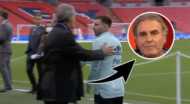 Lionel Messi: este es el frío saludo que tuvo con Óscar Ruggeri del cual todos hablan