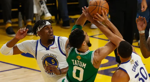 Boston Celtics superaron 120-108 a los Golden State Warriors
