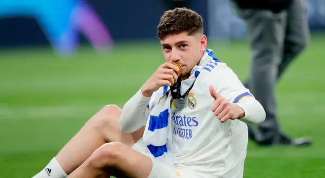 Federico Valverde consiguió su primera UEFA Champions League Federico Valverde consiguió su primera UEFA Champions League