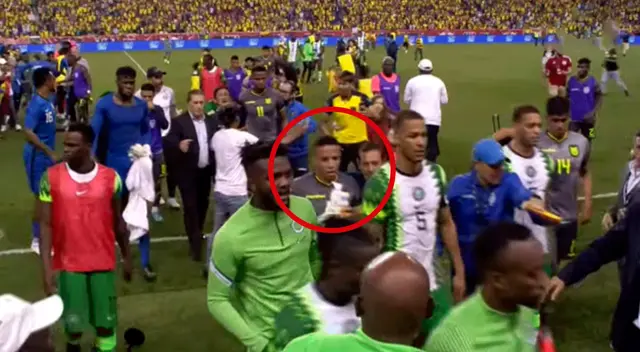 Byron Castillo vivió un duro momento en amistoso contra Nigeria