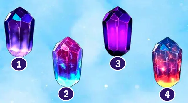Escoge el cristal que más te gusta y conoce más de tu personalidad.
