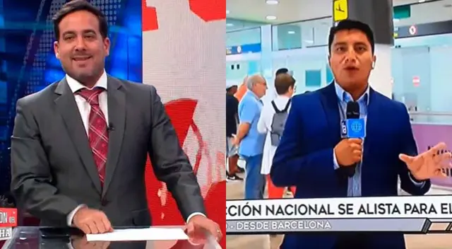 Reportero bromea a Óscar del Portal en pleno enlace EN VIVO: Reportero bromea a Óscar del Portal en pleno enlace EN VIVO: